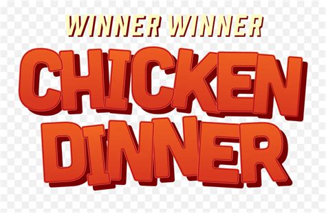 Winner Chicken Dinner Illustration Png Chicken Dinner Png Free