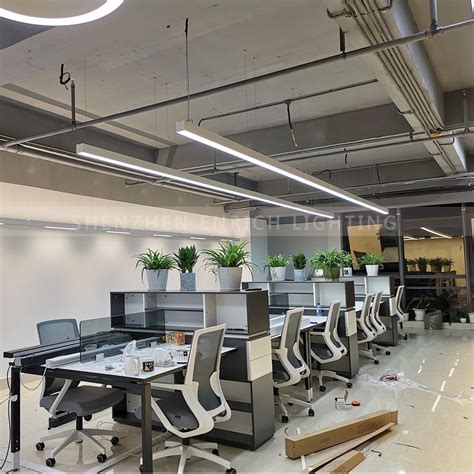 China Suspended Office Linear Light Hanging Led Linear Lights With Non