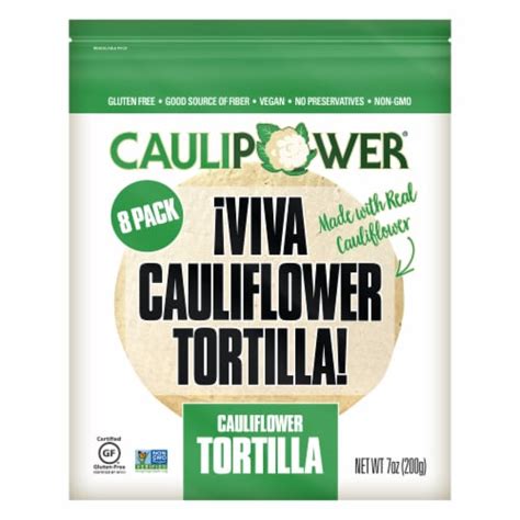 Caulipower Viva Cauliflower Tortilla 8 Ct Frys Food Stores