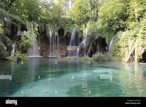 Nationalpark Plitvicer Seen Lika Senj Kroatien Europa