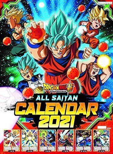 The tournament of power arc. Dragon Ball Super - 2021 Anime Calendar