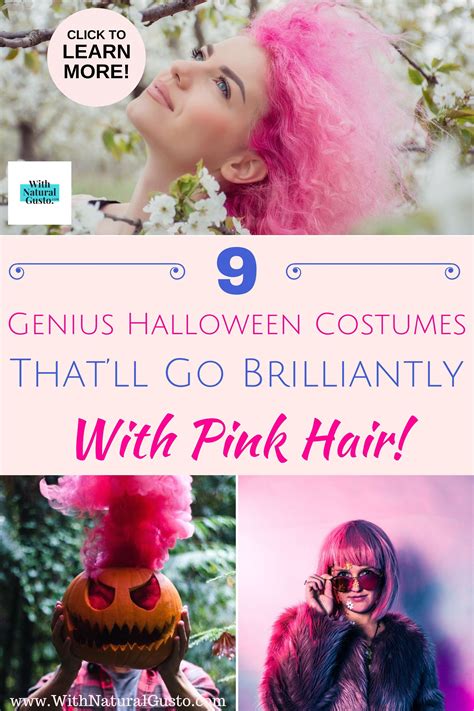 9 Halloween Pink Hair Fancy Dress Costume Ideas Diy Halloween