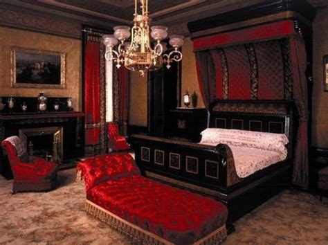 We begin this post with a series of events dedicated to home design: Romantic red bedroom: looks like an Anne Rice Novel ...