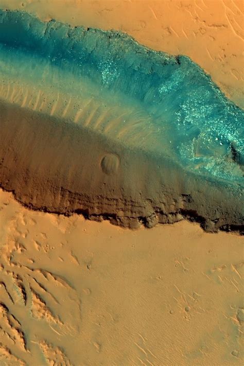 Mars Landslides In Cerberus Fossae Satellite Image Satellite Map