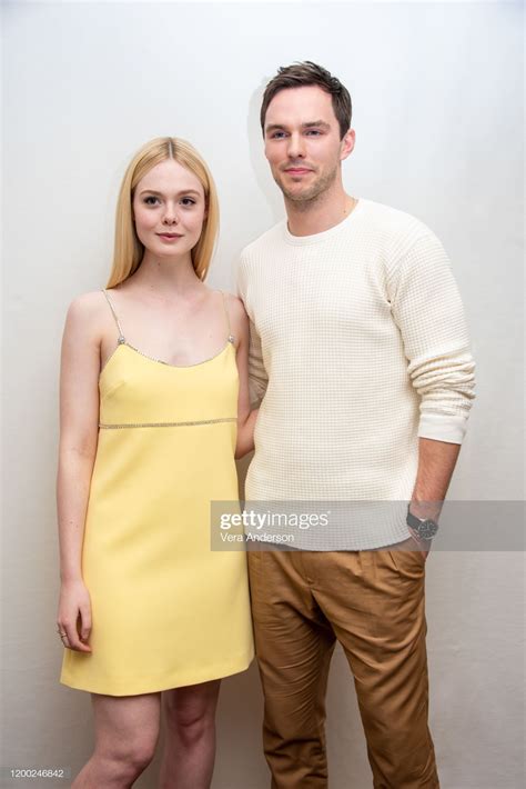 News Photo Elle Fanning And Nicholas Hoult At The The Nicholas Hoult Elle Fanning