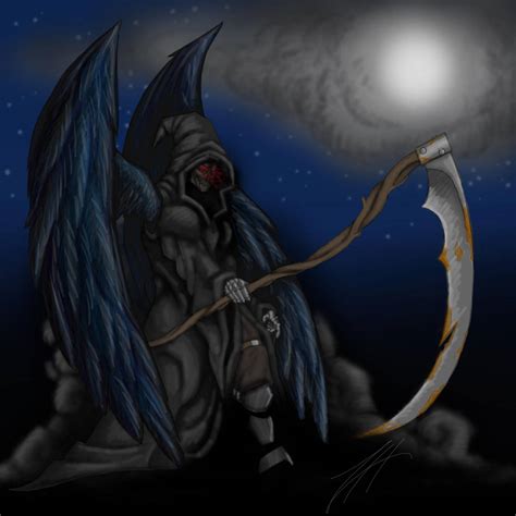 Winged Reaper By Snowman Nisse On Deviantart