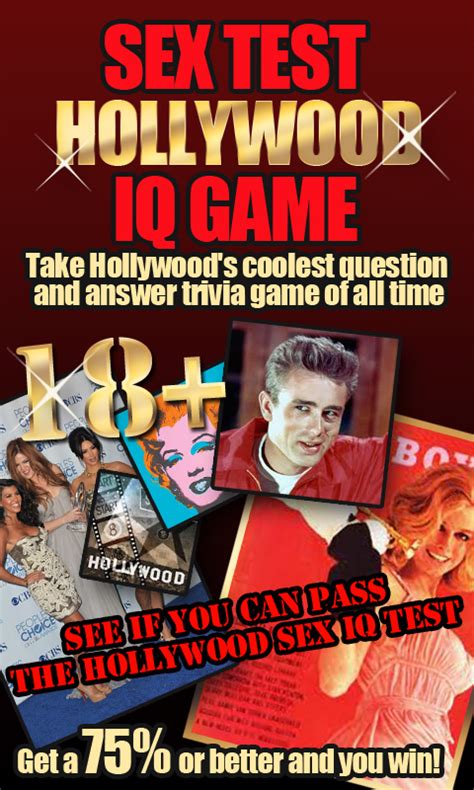 Sex Test Hollywood Iq Gameappstore For Android