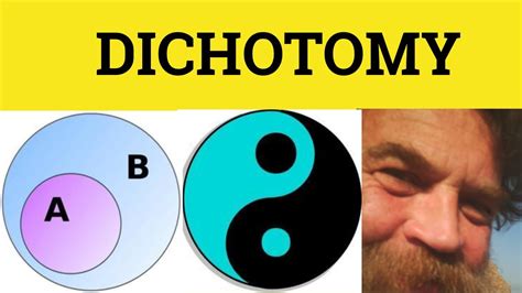 🔵 Dichotomy Dichotomy Meaning Dichotomy Examples Dichotomy