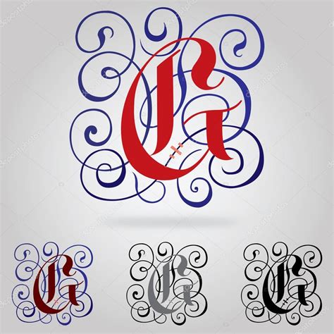 Decorated Uppercase Gothic Font Letter G Premium Vector In Adobe