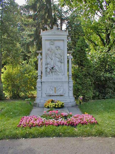 Visit Schuberts Grave Cemeteries Garden Sculpture Classical Period
