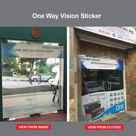 One Way Vision Window Sticker Tornado7design