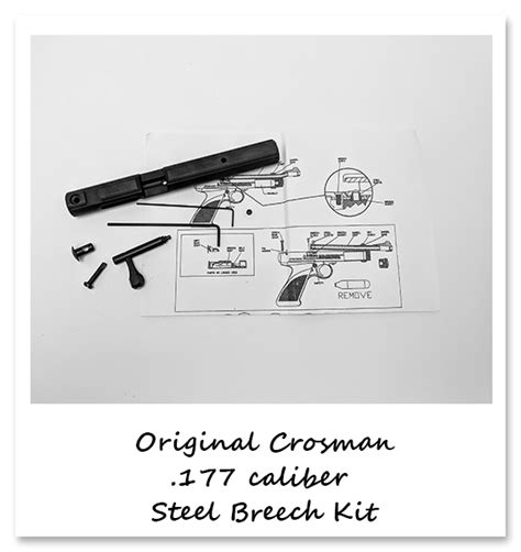 Original Crosman 1377 Steel Breech Kit Winstructions Maverick Custom