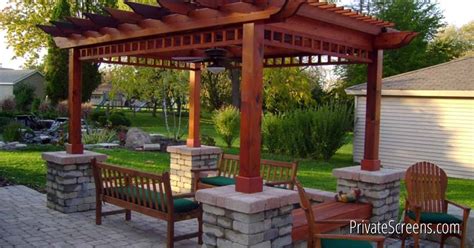 Pergola is a permanent structure or frame is on the side of an existing structure. Gazebo vs. Pergola