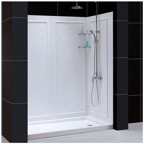 Dreamline Dl 6190 Slimline Shower Installation Package White Ebay