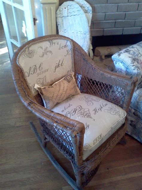 Shop the wicker rocking chairs collection on chairish, home of the best vintage and used furniture, decor and art. 15 Best Collection of Antique Wicker Rocking Chairs With ...