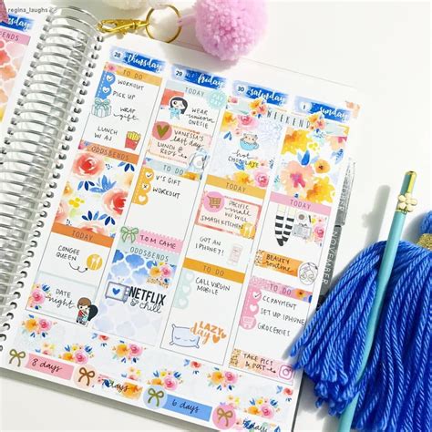 Eclp Erin Condren Inspired Ideas And Inspiration For Weekly Spreads