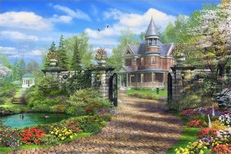 Dominic Davison Victorian Splendour Landscape Concept Home Art