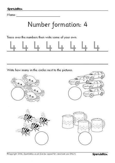 Number Formation Worksheet