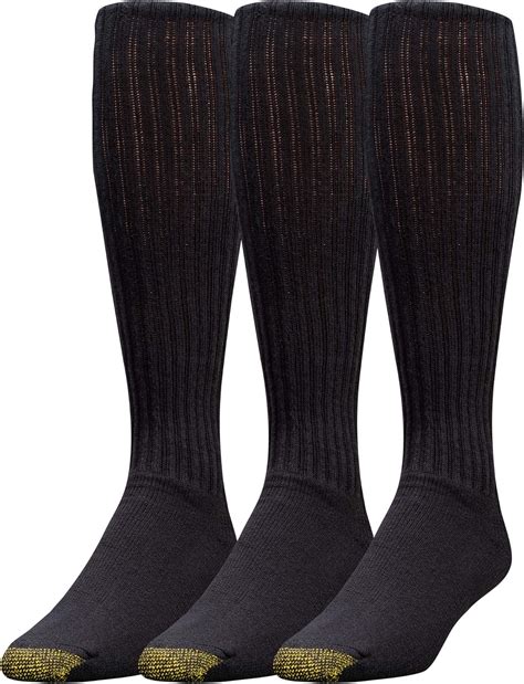 Gold Toe Men S Cotton Over The Calf Athletic Socks Pack At Amazon Mens Clothing Store