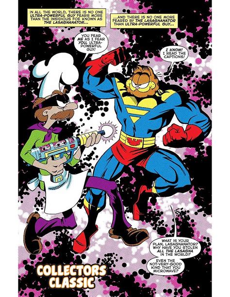 ‘garfield Comic Book Features Lasagna Superheroics Preview