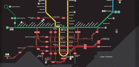 New TTC Subway And Streetcar Maps Make Commuting Much Easier STOREYS