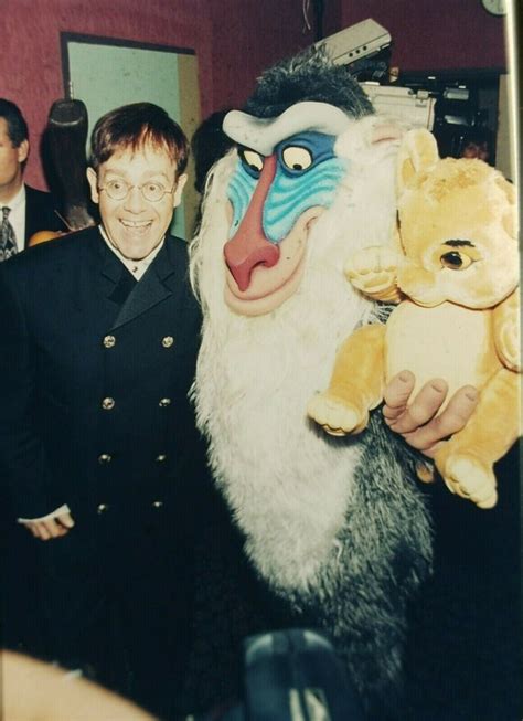 Elton John At The Lion King Premiere 1994 Roldschoolcool