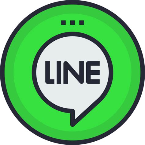 Line corporation owns all rights to any logos, icons, etc. line, Logo, Social, social icon, media, network icon