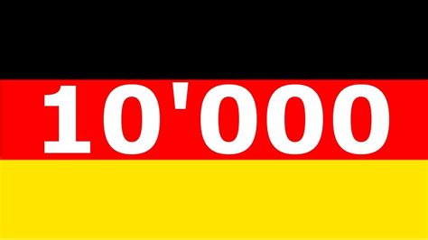 Der sichere umgang im zahlenraum. Zahlen von 1 bis 10000 auf Deutsch - YouTube