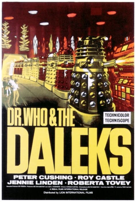 Dr Who And The Daleks 1965 Movie Poster Masterprint 11 X 17