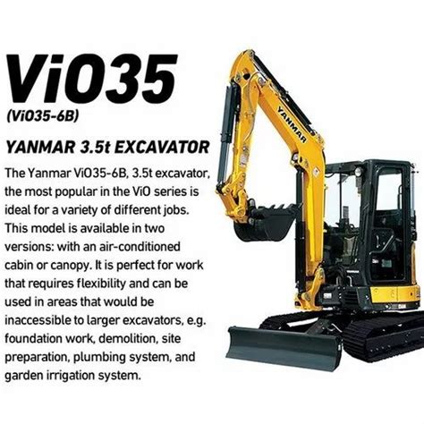 Yanmar Vio35 At Rs 3000000piece Yanmar Excavator In Kolkata Id