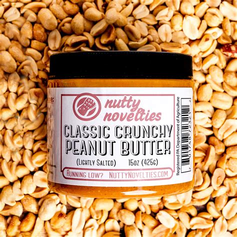 Classic Crunchy Peanut Butter Nutty Novelties