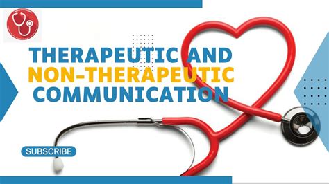 Therapeutic And Non Therapeutic Communication Youtube