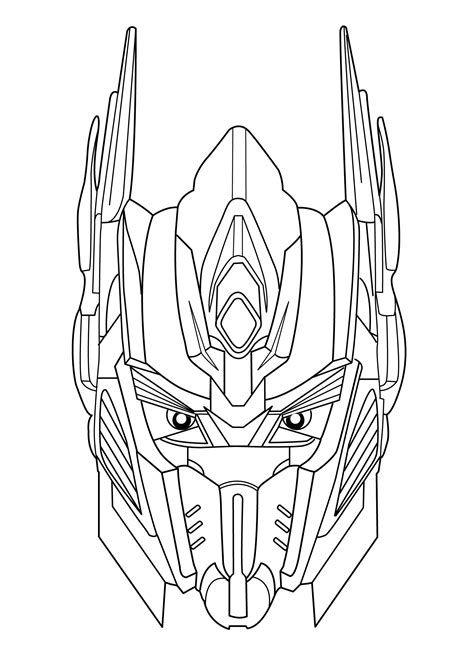 Transformers Coloring Pages For Kids Free Printable Transformers