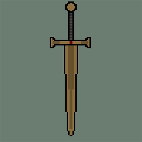 Basic Sword 1 Pixel Art Maker