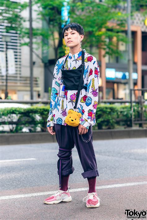Quirky Streetwear Style In Harajuku Tokyo Fashion