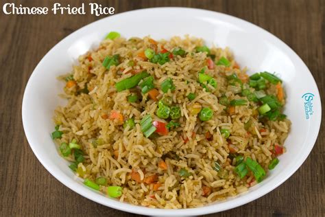 Chinese Vegetable Fried Rice Recipe Subbus Kitchen