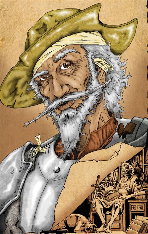 Don Quixote Comic Covercolors By Iso36 On Deviantart