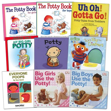 Boys And Girls Potty Training Books For Home And Classroom Paperback