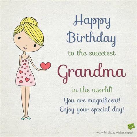 Happy Birthday Grandma Warm Wishes For Your Grandmother