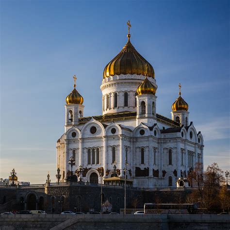 Cathedral Of Christ The Savior Of Moscow Russia Photograph By