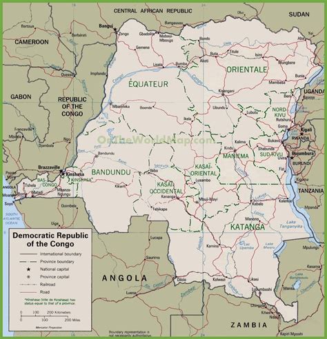 Doing business in republic democratic of congo. Political map of Democratic Republic of the Congo