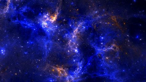 Galaxy Blue Nebula Stars Universe 1920 X 1080 Wallpaper