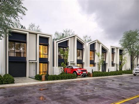Townhouse Development — Townhouse Architecture Cluster House