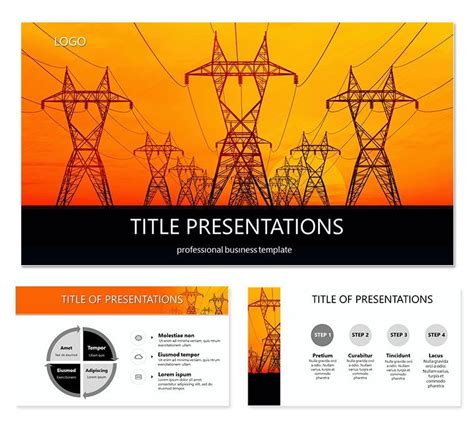 Fundamentals Of Electricity Powerpoint Template Presentation
