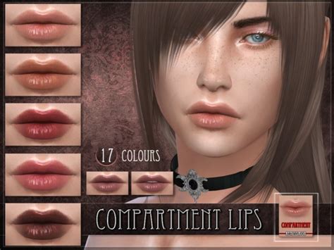 Compartment Lipstick By Remussirion At Tsr Sims 4 Updates
