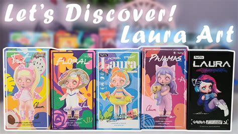 Lets Discover Laura By Toycity X Laura Art Blind Box Unboxing