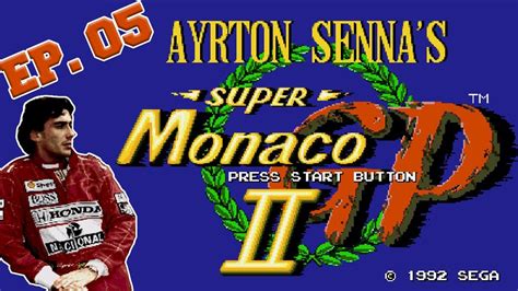 Ayrton Senna Super MÔnaco Gp Ii Mega Drive 005 Youtube