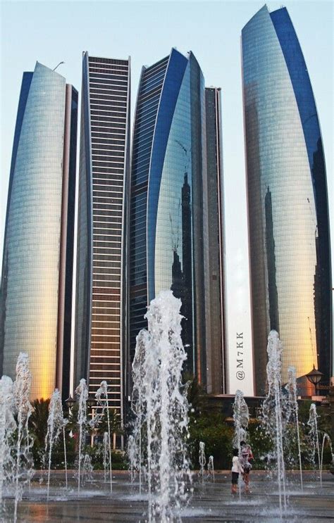 Abu Dhabi Eithad Towers Photography Amazing Architecture Dubai