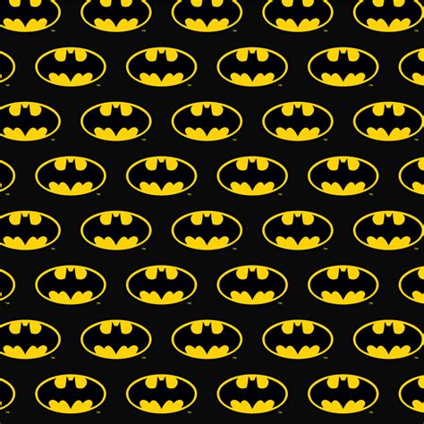 Batman Classic Bat Shield Logo Premium Roll T Wrap Wrapping Paper