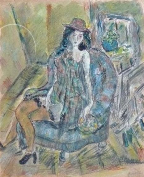 Jules Pascin Girl Seated In A Chair Mutualart